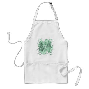 Avental Shamrock irlandês