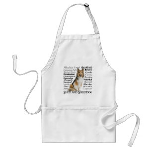 Avental Sheltie Traits Apron