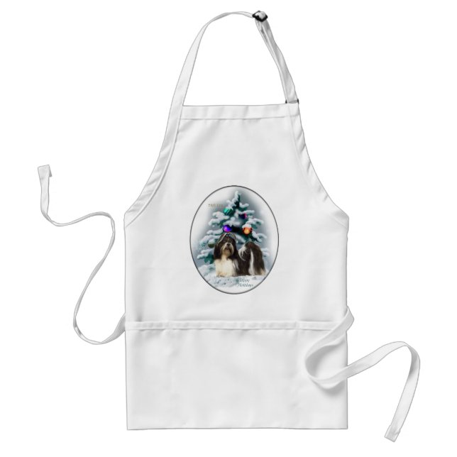 Avental Shih Tzu Christmas Gifts (Frente)