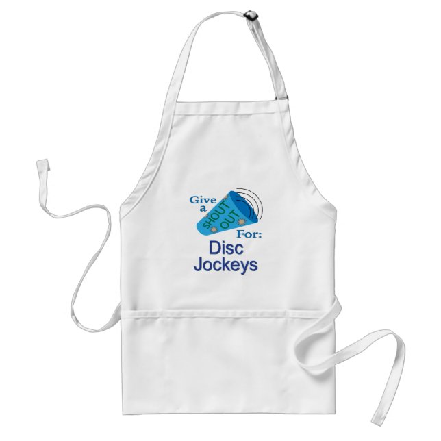 Avental Shout for Disk Jockeys (Frente)