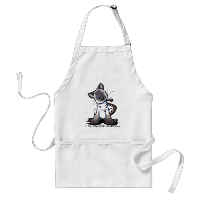 Avental Siamese Gatinho Apron (Frente)