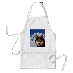 Avental Siberian Husky Apron
