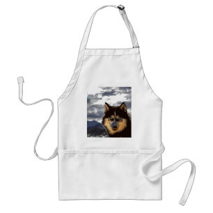 Avental Siberian Husky Apron
