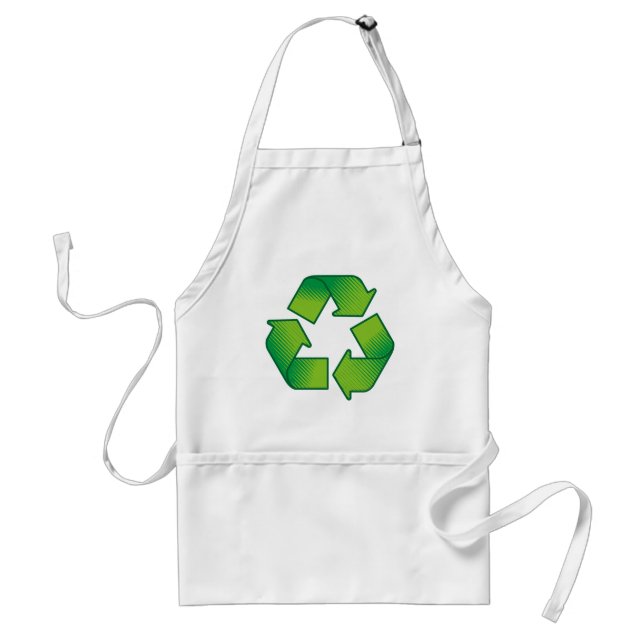 Avental Símbolo de reciclagem (Frente)