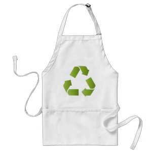 Avental SÍMBOLO DO reciclar