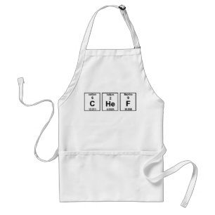 Avental Símbolos do elemento Chef Apron
