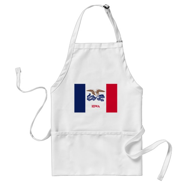 Avental Sinalizador do Estado de Iowa (Frente)
