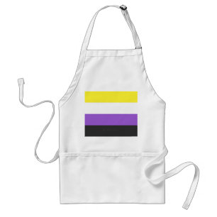 Avental SlipperyJoe's Nonbinary Pride Flag gay LGBTQ