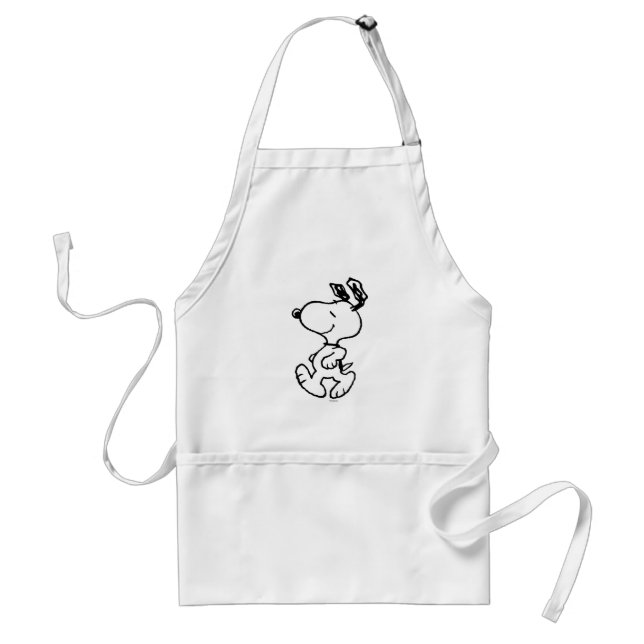 Avental Snoopy So Sweet Flower Pattern (Frente)