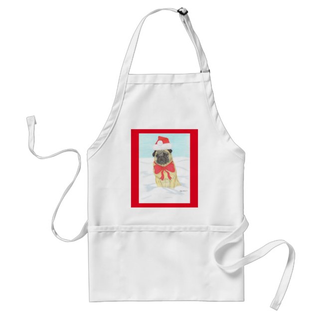 Avental Snow Pug Apron (Frente)