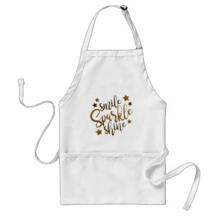 Avental Sorria, Sparkle, brilha
