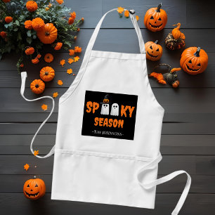 Avental Spooky Season Apron - Presente de Cozinha Dia de a