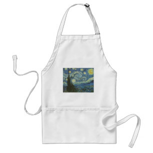 Avental Starry Night por Vincent Van Gogh