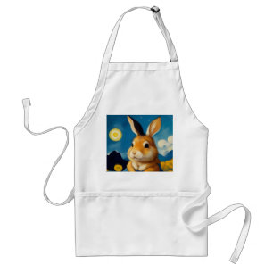 Avental Starry Primavera Bunny