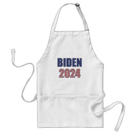 Avental Stars and Stripes Typografia Biden 2024