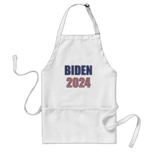 Avental Stars and Stripes Typografia Biden 2024