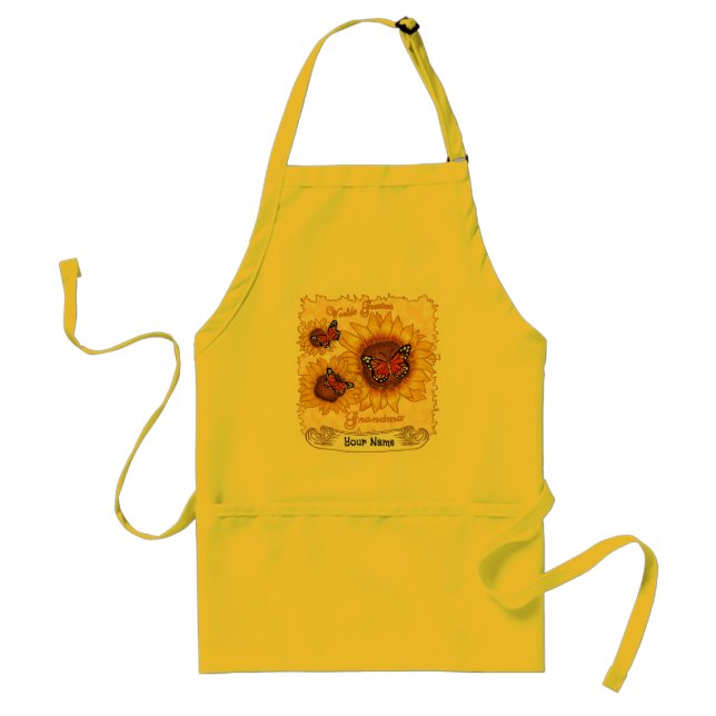 Avental Sunflower Great Grandma apron (Frente)