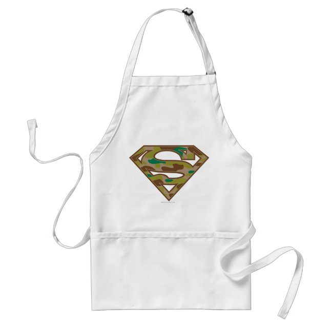 Avental Superman S-Shield | Logotipo de camuflagem (Frente)