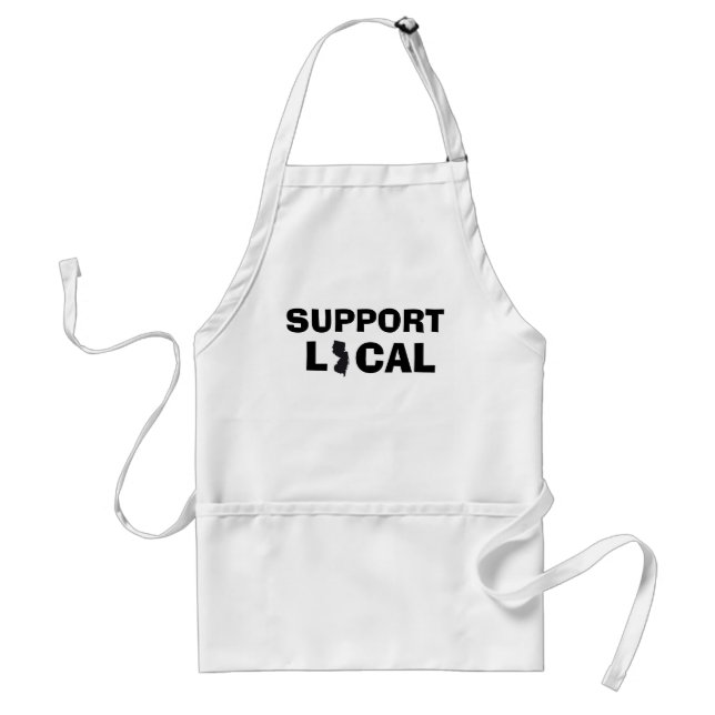 Avental Support Local Apron - New Jersey (NJ) (Frente)