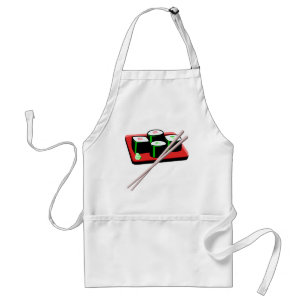 Avental Sushi Chef Personalizável Apron 1 - Adicionar seu