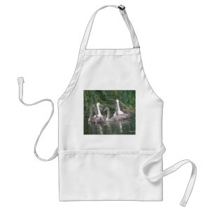 Avental Swans e Cygnets Apron