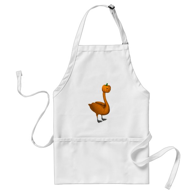 Avental Sweet Orange Halloween Swan (Frente)