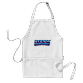 Avental System Override Futuristic Tech Apron