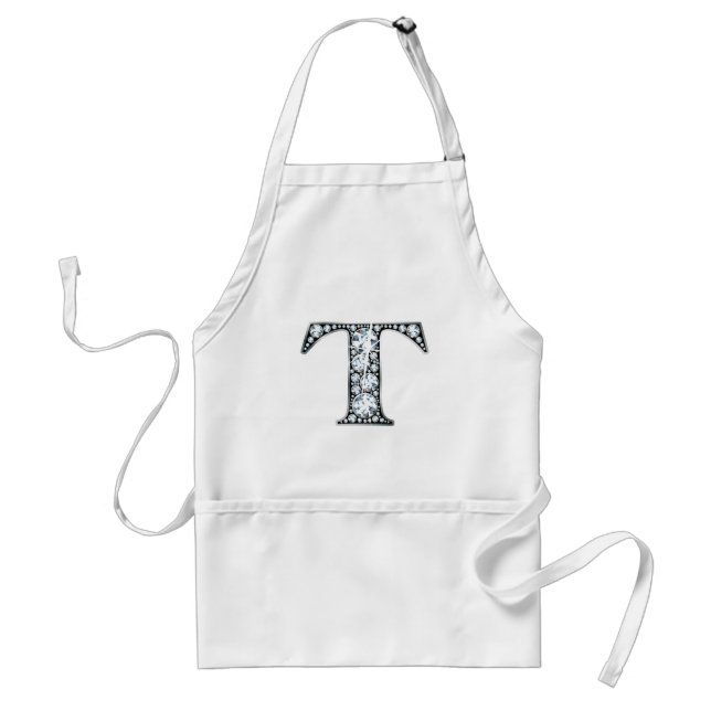 Avental "T" Diamond Bling Apron (Frente)