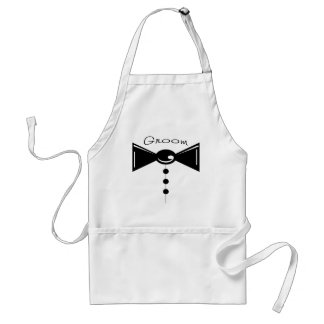 Avental T-shirt & presentes de Tux do noivo