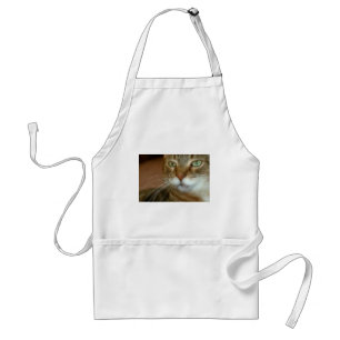 Avental Tabby Cat Love