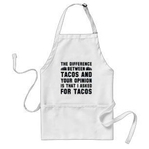 Avental Tacos E Sua Opinião