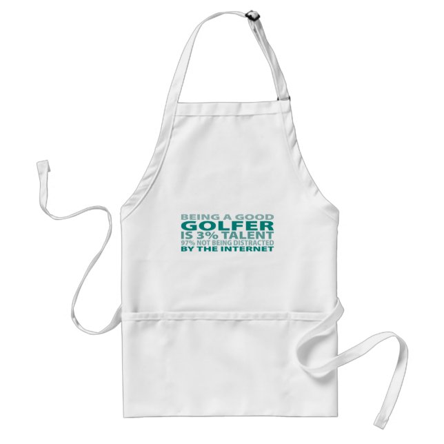 Avental Talento do jogador de golfe 3% (Frente)