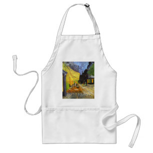 Avental Tarde de Café de Van Gogh à Noite