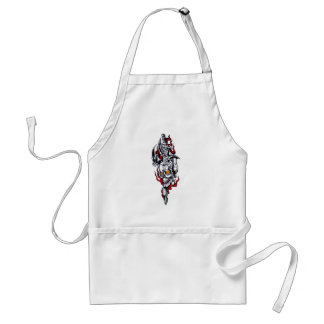 Avental Tatuagem tribal com crânio