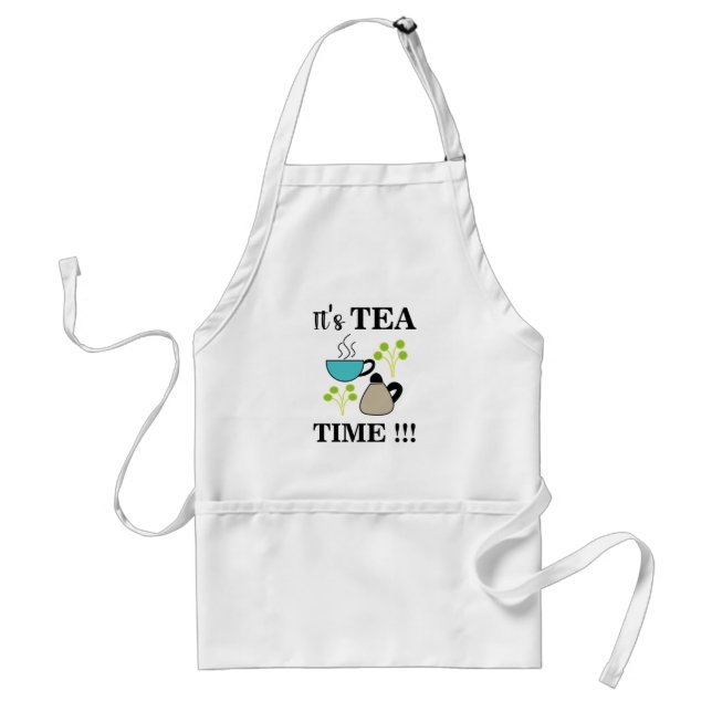 Avental Tea Time Tea Cup Tea Lover (Frente)