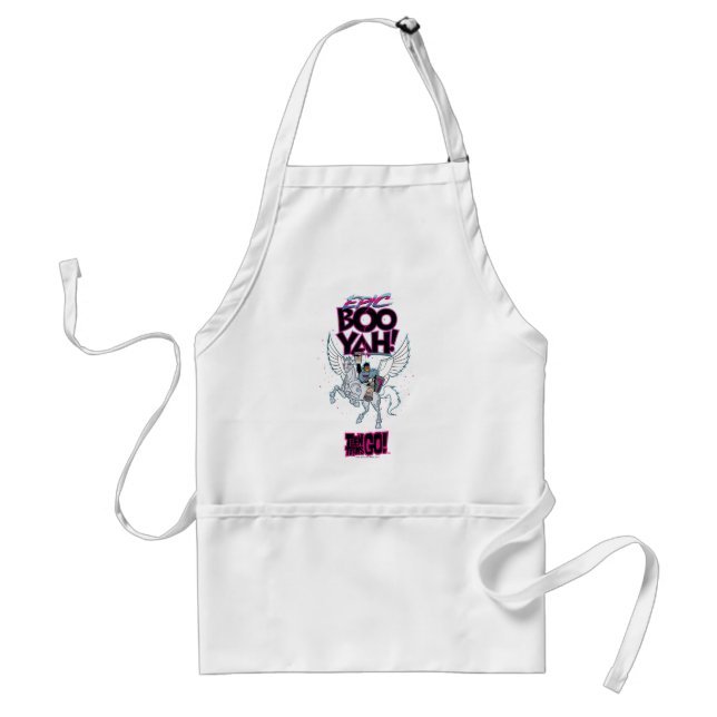 Avental Teen Titans Go! | Guerreiro Cyborg Riding Pegasus (Frente)