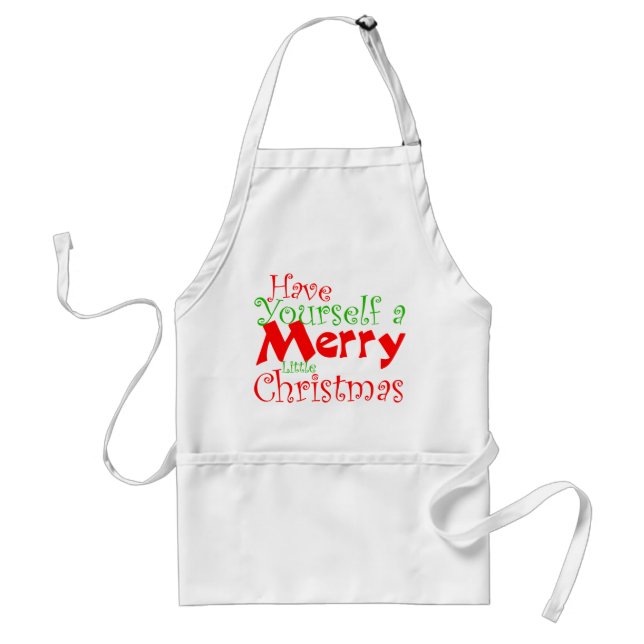 Avental Tenha Feliz Natal Apron (Frente)
