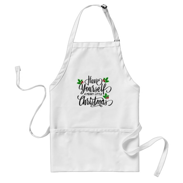 Avental Tenha um Feliz Natal (Frente)