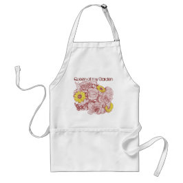 Avental Terra Cotta Edge Yellow Daisy Rose Bouquet Persona