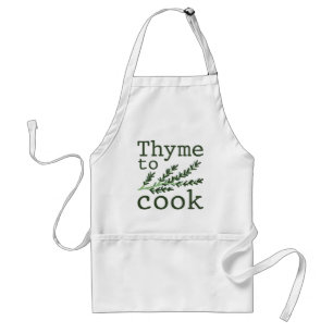 Avental Thyme Para Cozinhar