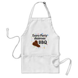 Avental Toda Festa Merece Bifes na Grelha Grillmaster