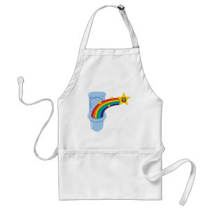 Avental Toilet Rainbow
