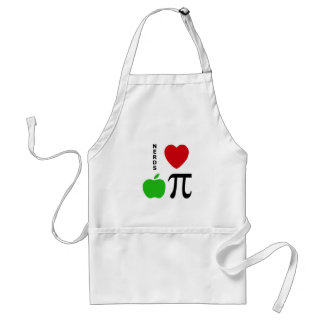 Avental Torta de Apple do amor dos nerd