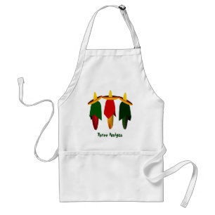 Avental Três Amigos de Amigo Pimentões Quentes Apron