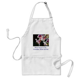 Avental Três Cozinheiros Excelentes - Vovó Mãe e Eu aprons