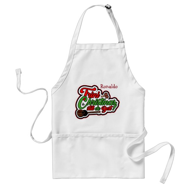 Avental Trini Natal (Seu Nome) (Frente)