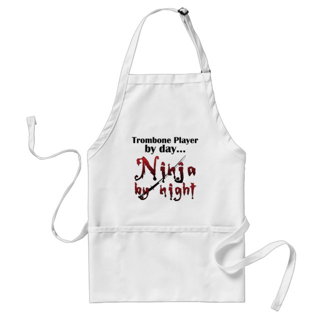 Avental Trombone Ninja (Frente)
