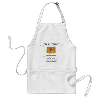 Avental Truta "Pink and Purple" Wet Fly Cruel Apron