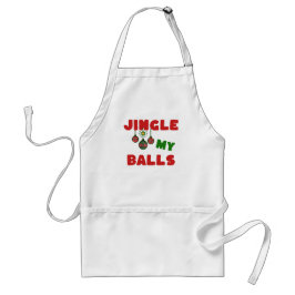 Avental Uma camisa de Natal engraçada e travessa para ele