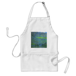 Avental Unterach at Attersee, por Klimt, Vintage Art Nouve